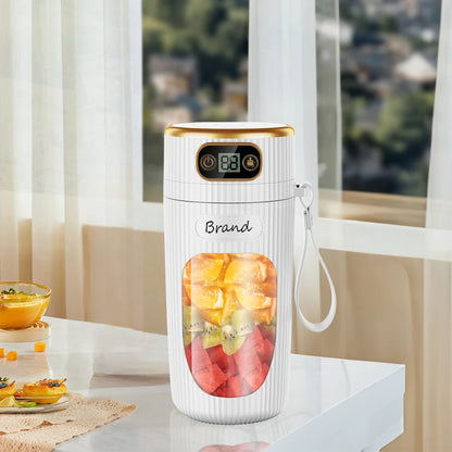 Portable mini fruit blender